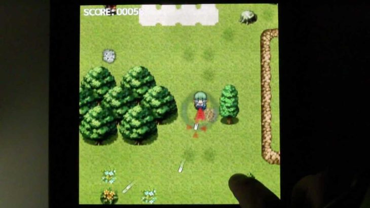 Android用ゲーム「ShotChanGE」開発中画面1