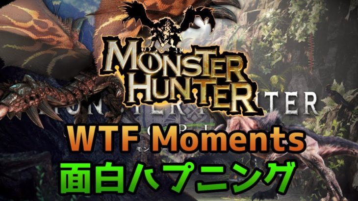 モンハンワールド面白ハプニング集 Monster Hunter World  WTF Moments EP1