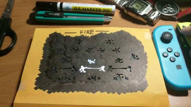 Game & Watch : Fire with Nintendo Labo