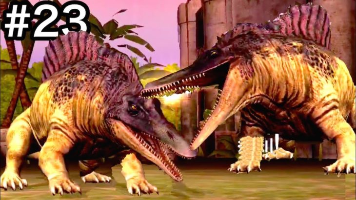 恐竜！素晴らしい！最強肉食 vs 最強肉食の驚くべき戦いが早い！#23【 Jurassic World: The Game 】実況