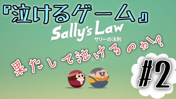 【サリーの法則】絶賛された感動ゲームを実況#2【Sally‘s Law】